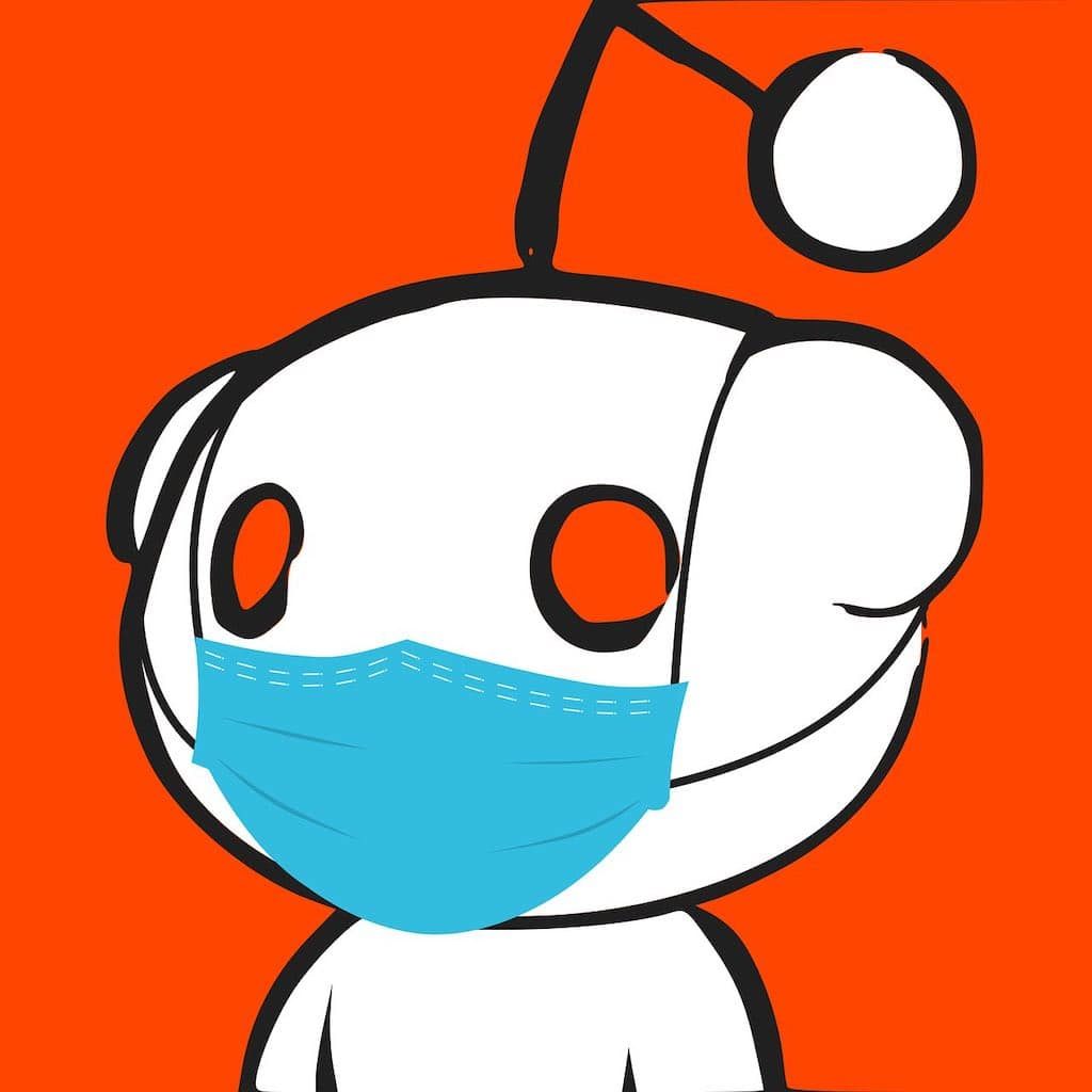 Snoo with a mask